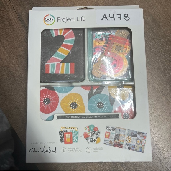 Project Life Other - Becky Higgins Card Making Kit NEW Craft This And That Project Life